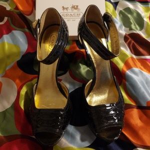 Coach heels